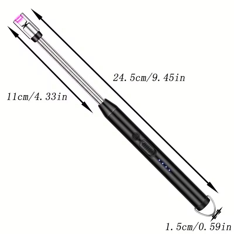 Electric Rechargeable USB Lighter with Flexible Neck