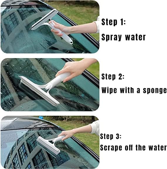 HomelyPicks CrystalClear 2-in-1 Glass & Bathroom Cleaning Wiper