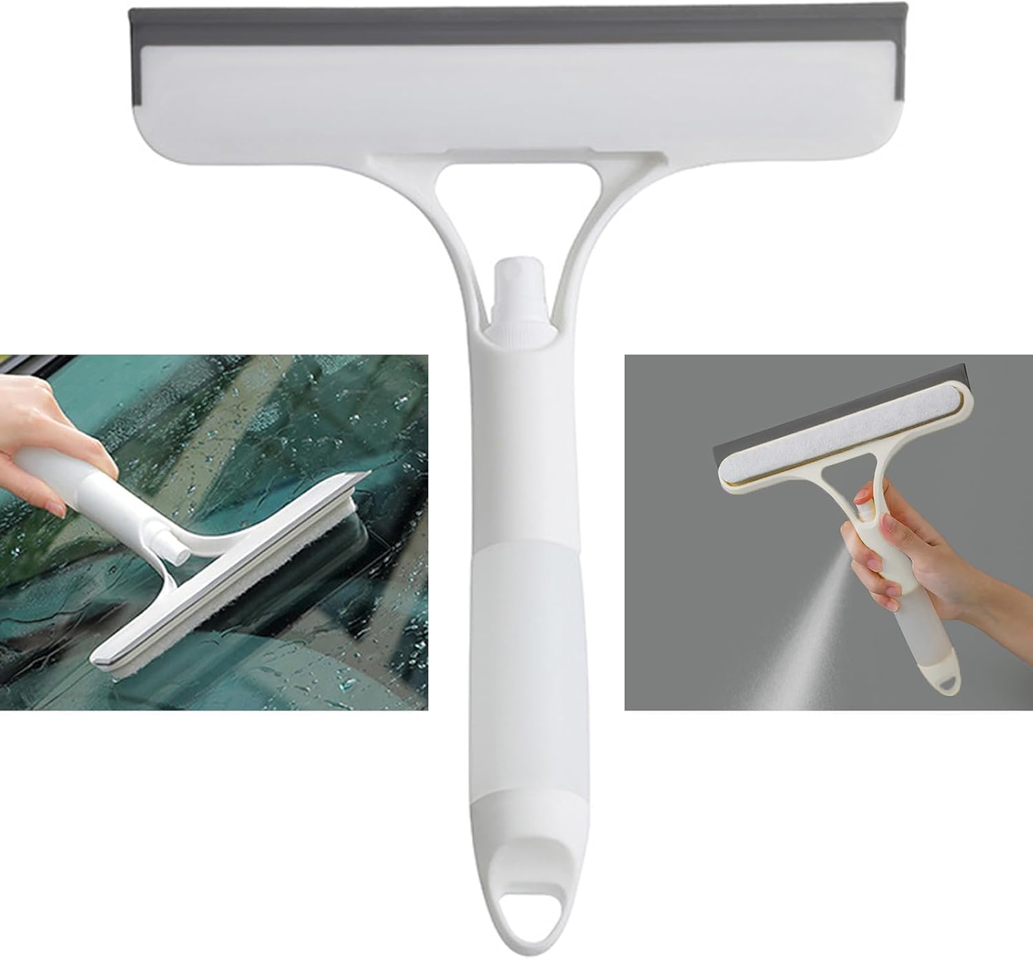 HomelyPicks CrystalClear 2-in-1 Glass & Bathroom Cleaning Wiper