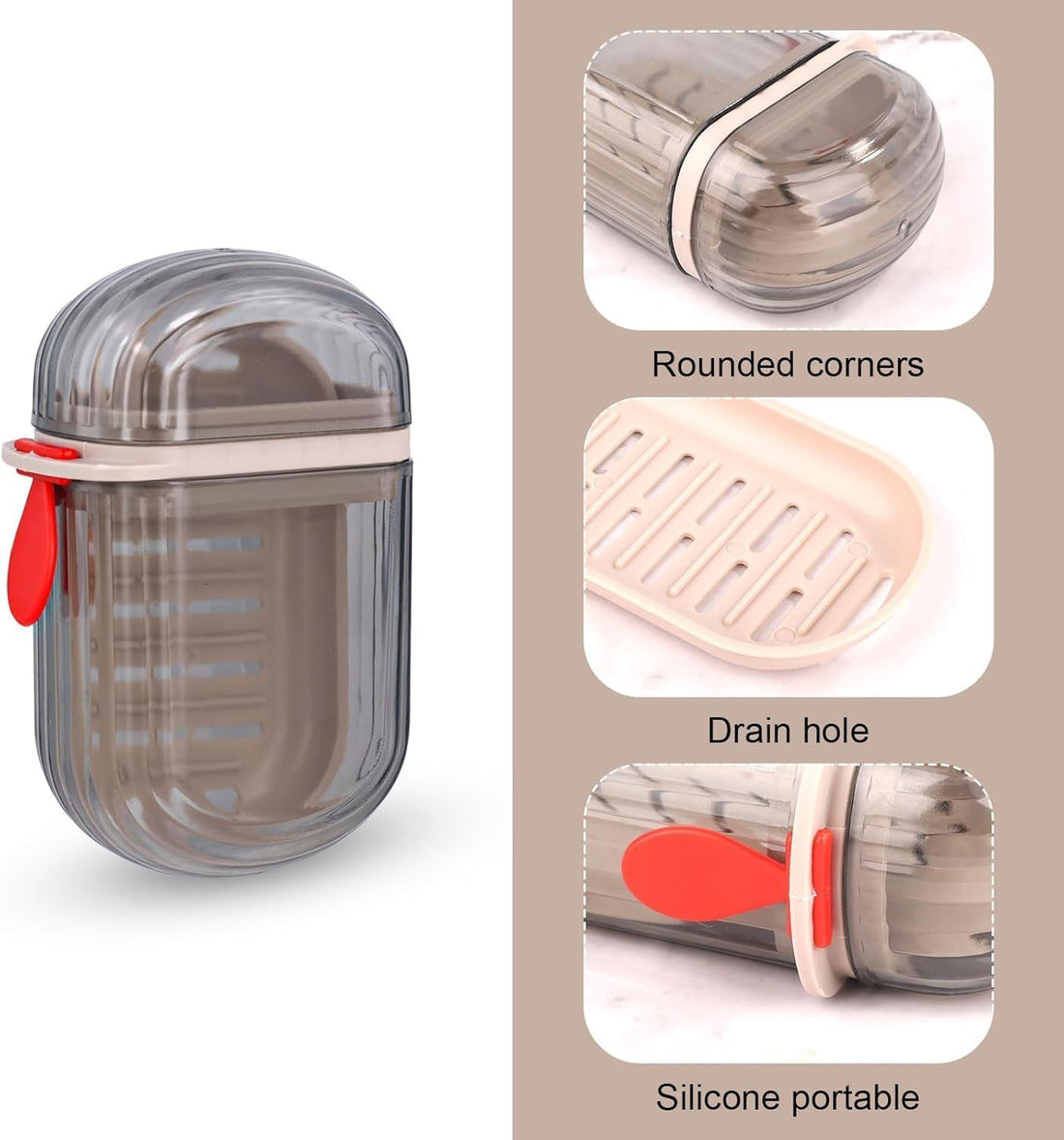 HomelyPicks Portable Toothbrush & Toothpaste Storage Case – Travel Hygiene Organizer