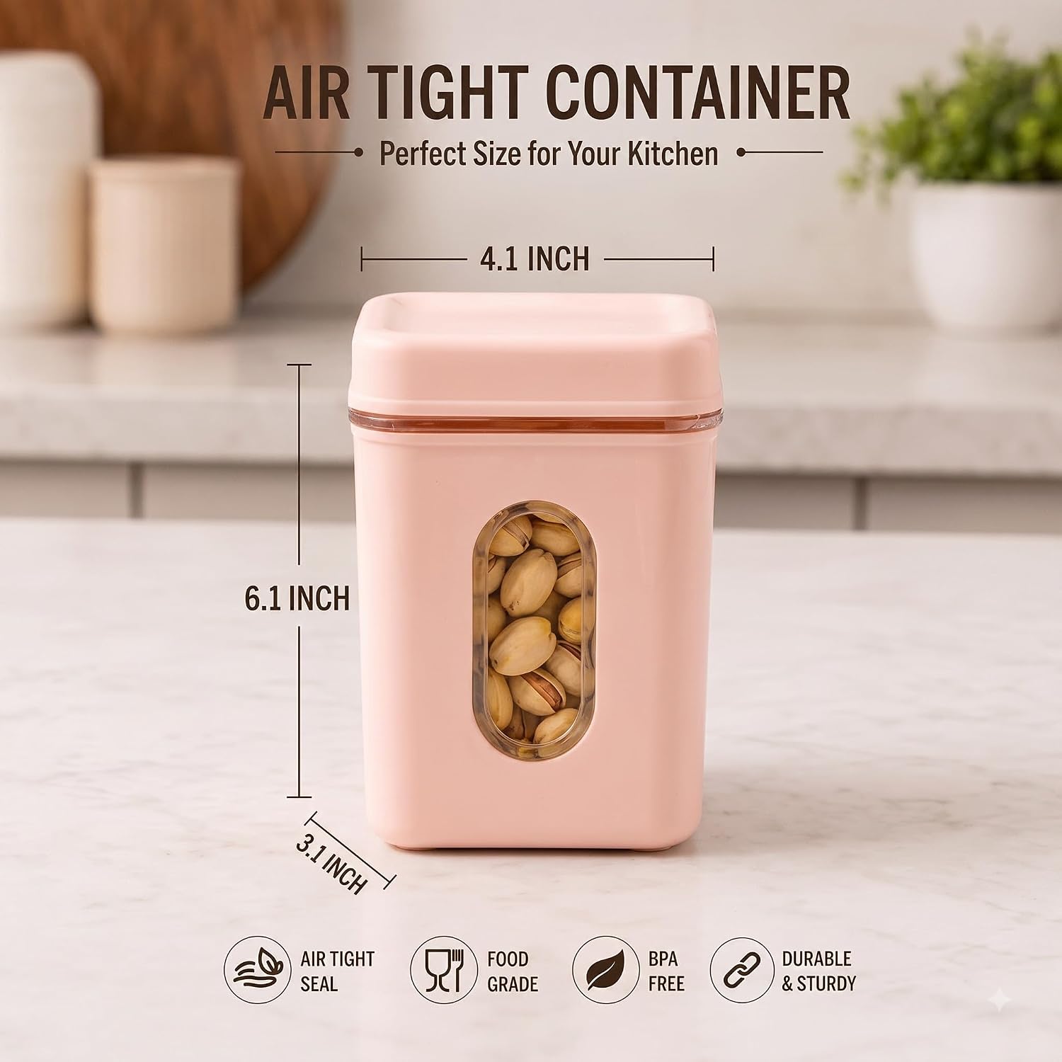 Premium Airtight Storage Containers (2 PCS)