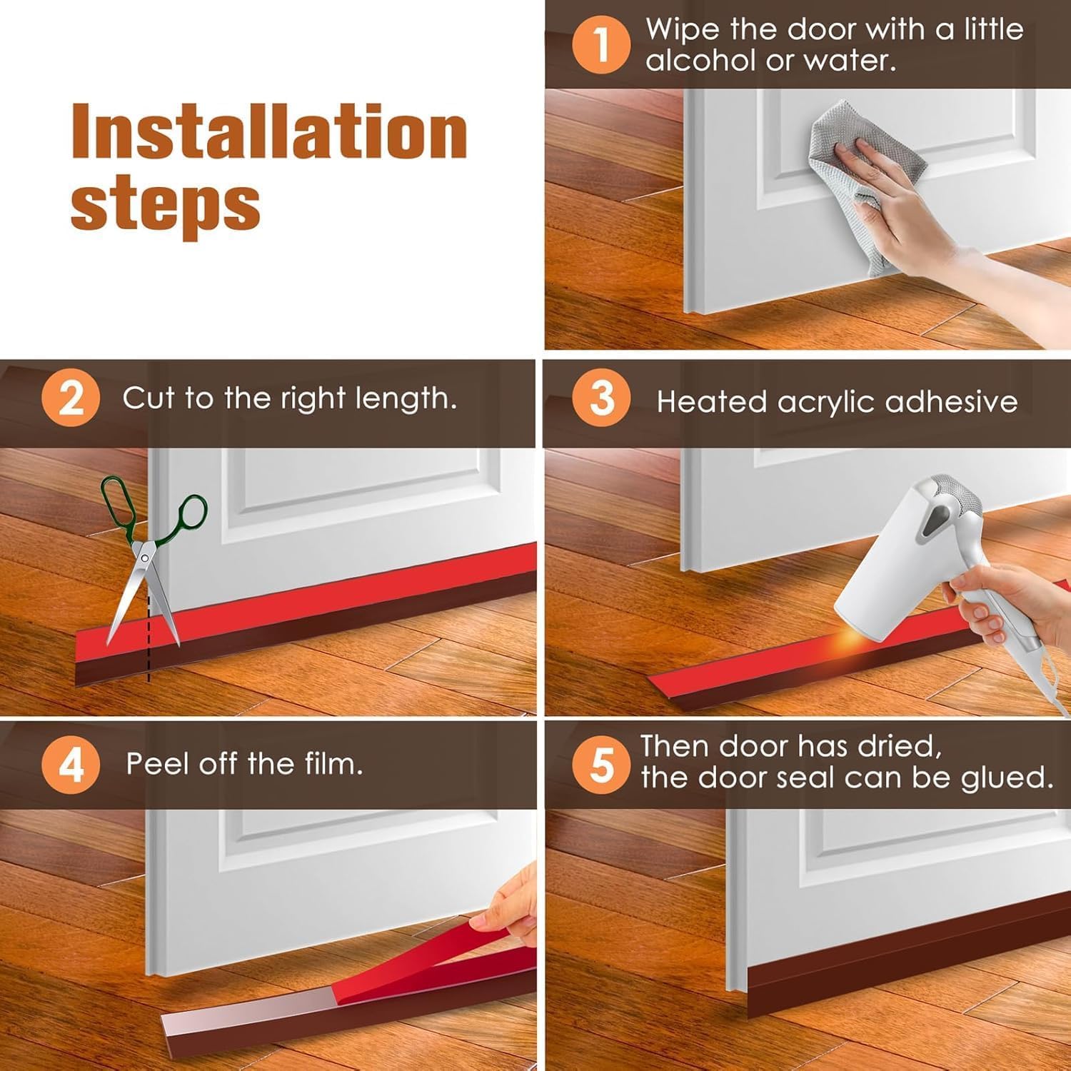Universal Door & Window Weather Seal (Buy 1 Get 1 Free)