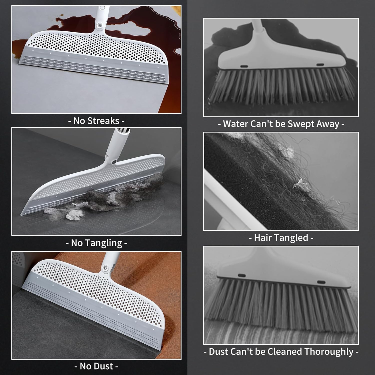 3-in-1 Magic Floor Cleaning Broom