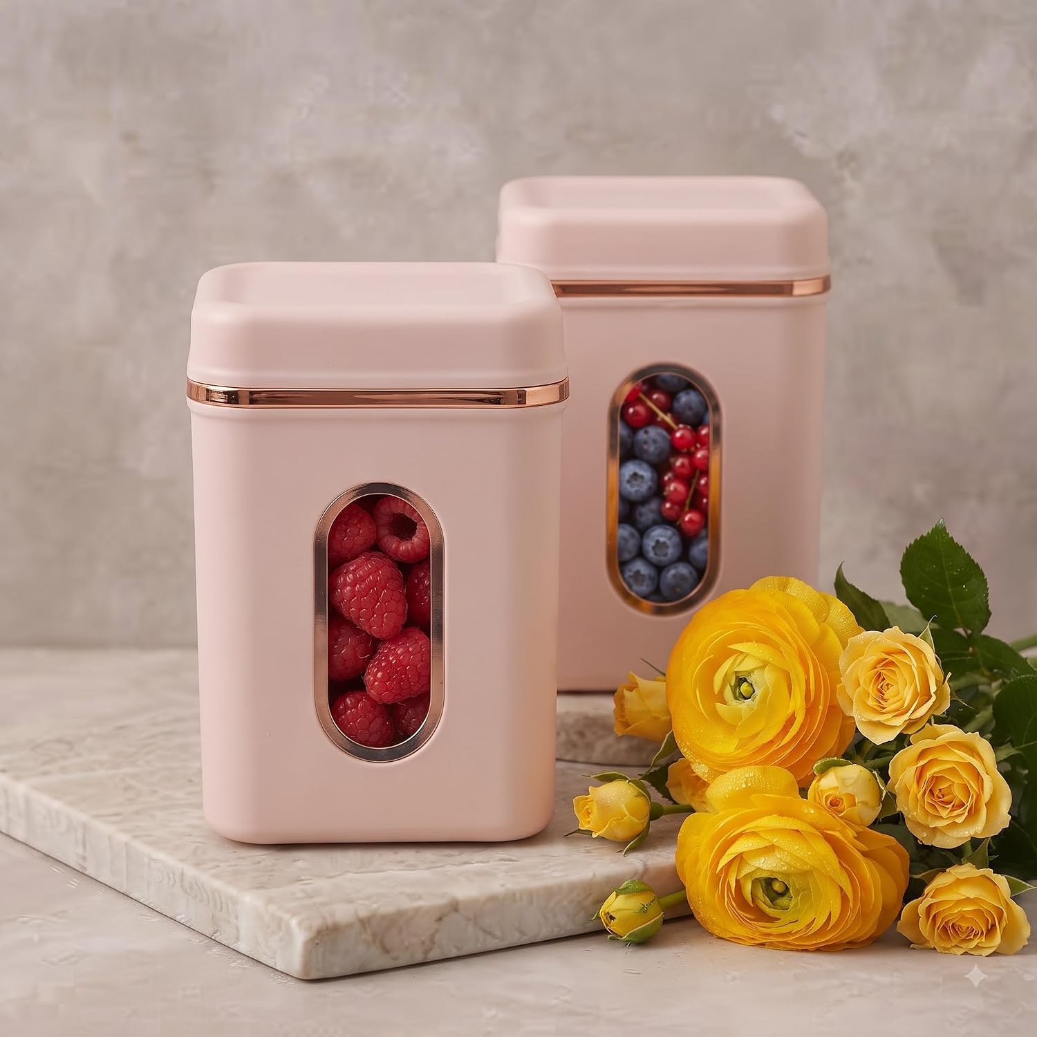 Premium Airtight Storage Containers (2 PCS)