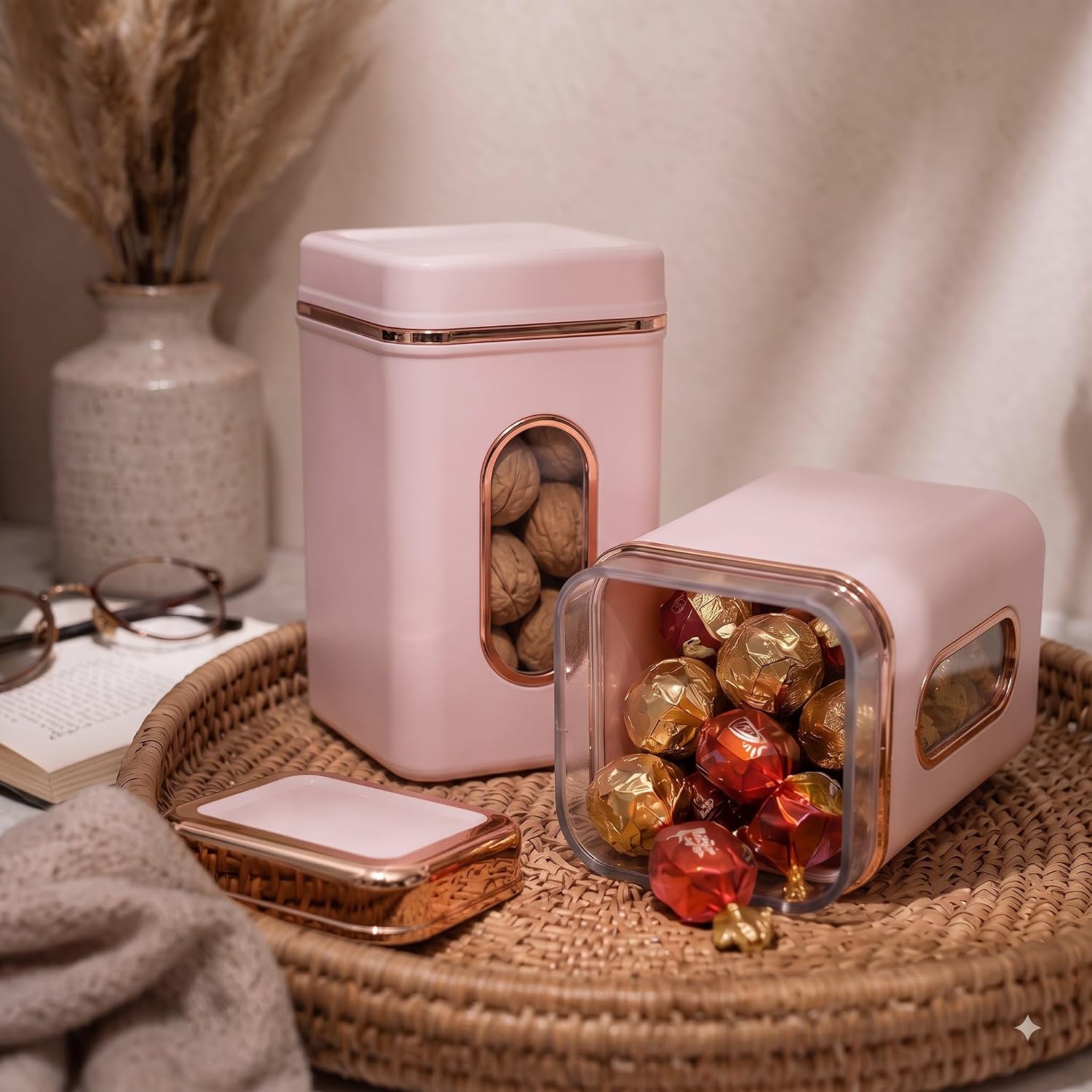 Premium Airtight Storage Containers (2 PCS)