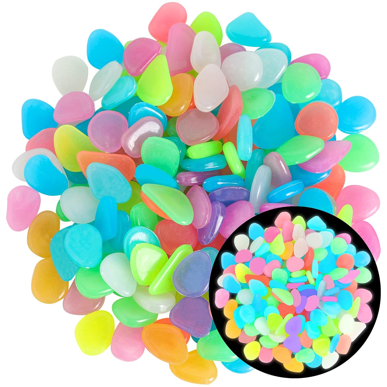 NightSpark Decorative Stones (Buy 1 Get 1 Free) 100+100 PCS