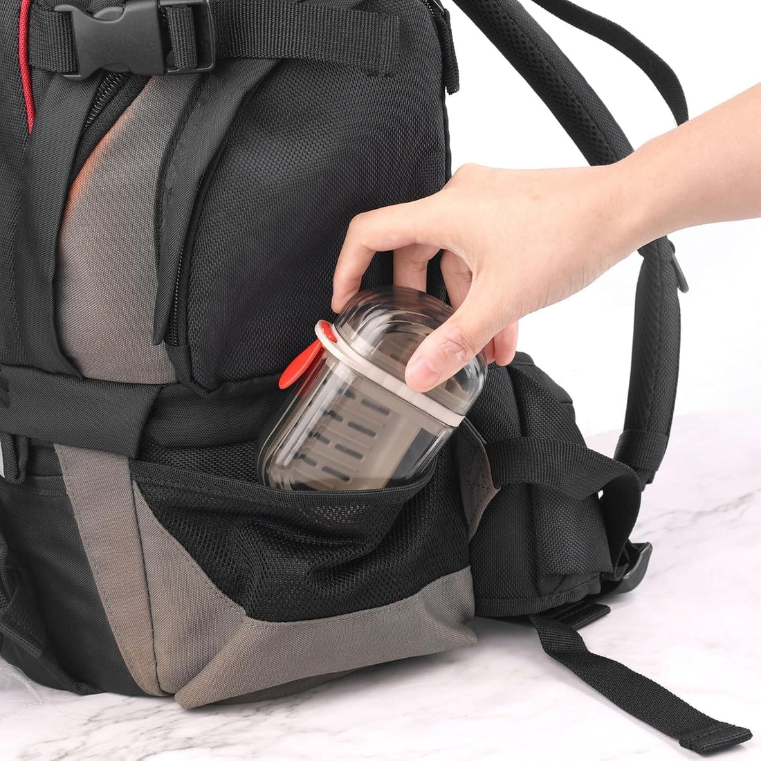 HomelyPicks Portable Toothbrush & Toothpaste Storage Case – Travel Hygiene Organizer
