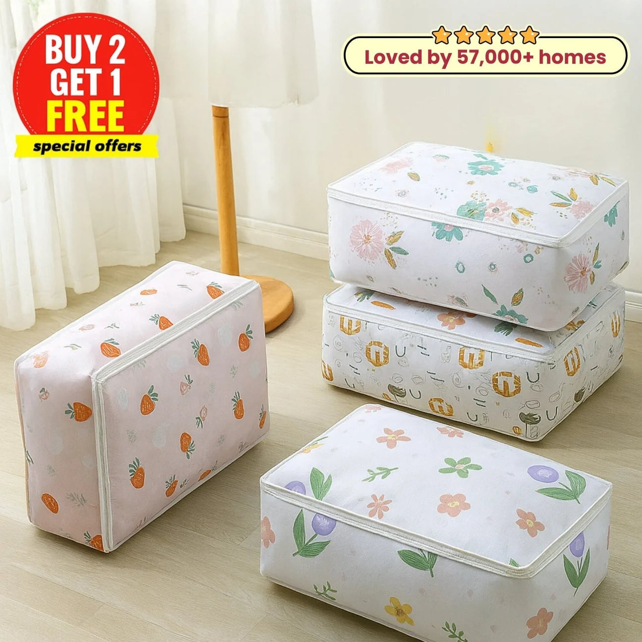 MegaStore™ Foldable Dust-Proof Storage Bag - Large Size Festive Sale